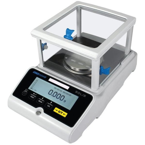Adam Equipment SPB 2103i Solis Precision Balance, 2100 g x 0.001 g, Internal Calibration
