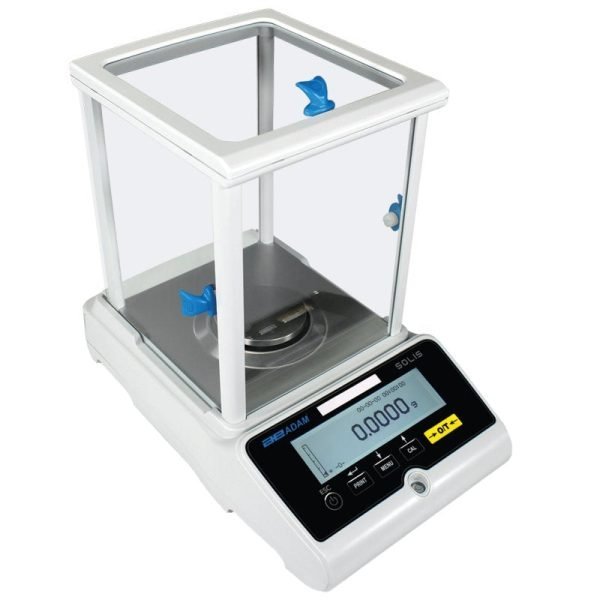 Adam Equipment SAB 314i Solis Analytical Balance, 310 g x 0.0001 g, Internal Calibration