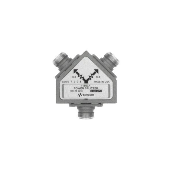 Keysight 11667A/STD RF Power Splitter, DC to 18 GHz, Type-N Female