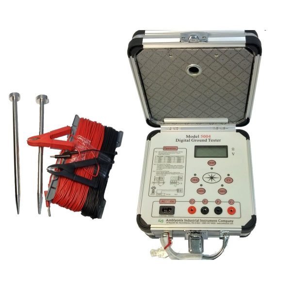 Amblyonix 5004 Ground Resistance Tester, Fall-of-Potential, 4-Pole