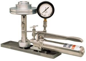 Ametek MG T-50/C Deadweight Tester, 10-500 / 100-5000 psi