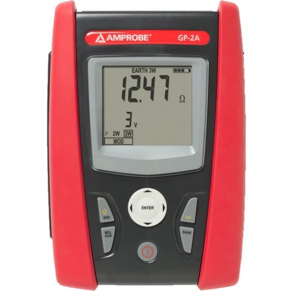 Amprobe GP-2A Ground Resistance Tester, 2/3/4-Point, Resistivity