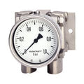 Ashcroft 5503 Differential Pressure Gauge, 4 in or 6 in Dial, ±1.6% FS Accuracy