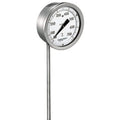 Ashcroft 600B-01-AY Dial Thermometer, Direct Mount, -200/100 °C, 4.5 in Dial