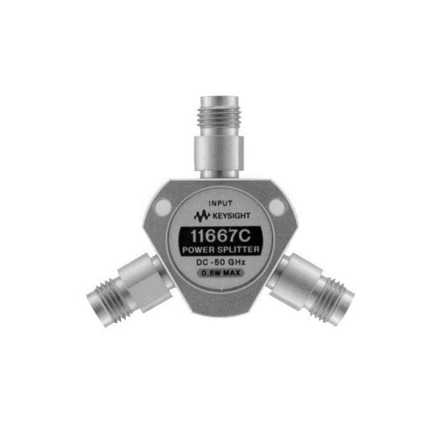 Keysight 11667C Power Splitter, DC to 50 GHz, 2.4 mm Female