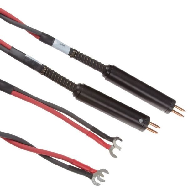 Megger 242002-18 Duplex Test Lead Set, Fixed-Point Hand Spikes, 18 ft (5.5 m)